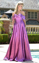 1 of 4 Colors Dress 3792 Fuchsia