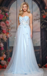 1 of 4 Colors Dress 3801 Blue