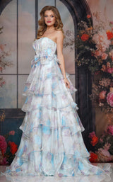 1 of 4 Colors Dress 3809 Tiffany/Multi