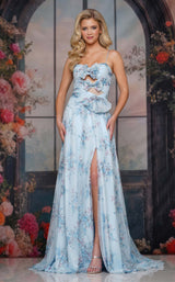 1 of 3 Colors Dress 3813 Blue Multi