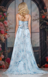 2 of 3 Colors Dress 3813 Blue Multi