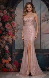 2 of 4 Colors Dress 3830 Rose