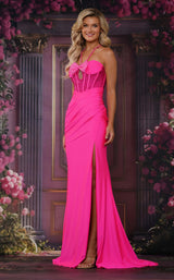 2 of 4 Colors Dress 3832 Hot Pink