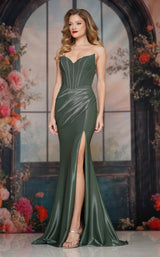 2 of 5 Colors Dress 3839 Deep-Sage