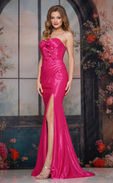 1 of 4 Colors Dress 3840 Fuchsia