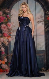 2 of 4 Colors Dress 3845 Navy