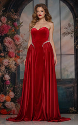 3 of 4 Colors Dress 3861 Red