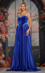 1 of 4 Colors Dress 3861 Royal