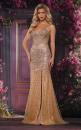 1 of 4 Colors Dress 3864 Gold