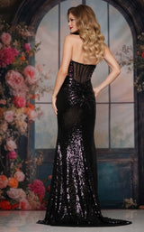 3 of 4 Colors Dress 3871 Black-Pink