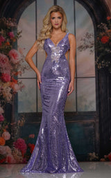 1 of 4 Colors Dress 3872 Lavender