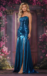 3 of 4 Colors Dress 3873 Teal