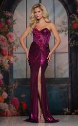 2 of 4 Colors Dress 3874 Magenta