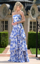 1 of 3 Colors Dress 3888 Blue
