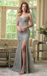 3 of 3 Colors Dress 3891 Silver