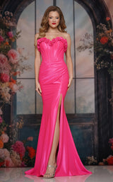 2 of 6 Colors Dress 3895 Hot Pink