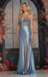 2 of 4 Colors Dress 3904 Blue