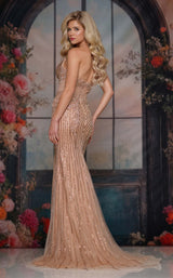 2 of 4 Colors Dress 3913 Gold