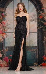 1 of 3 Colors Dress 3916 Black