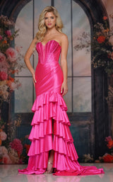 1 of 4 Colors Dress 3925 Hot Pink