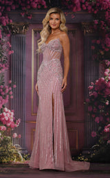 3 of 4 Colors Dress 3929 Mauve