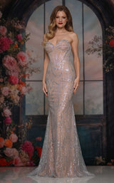 2 of 3 Colors Dress 3931 Silver