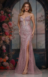 3 of 4 Colors Dress 3940 Mauve