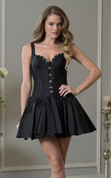 1 of 4 Colors Dress 3955 Black
