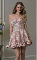 2 of 3 Colors Dress 3967 Rose