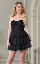 1 of 4 Colors Dress 3972 Black