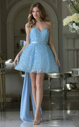 2 of 4 Colors Dress 3974 Blue