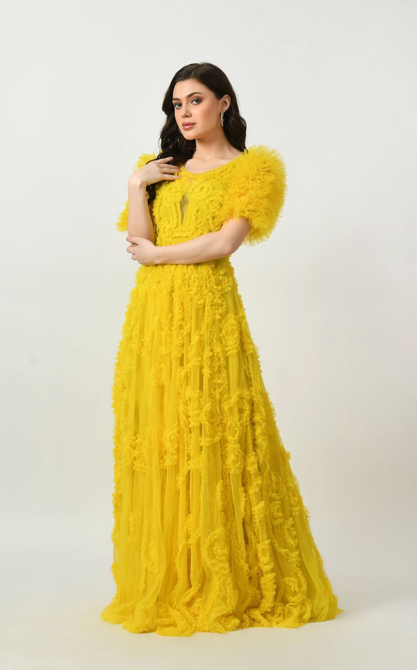 Couture Fashion by FG CF242503108 Yellow