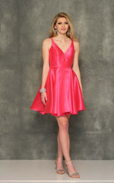 1 of 2 Dave and Johnny 10710 Fuchsia/Pink