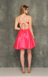 2 of 2 Dave and Johnny 10710 Fuchsia/Pink