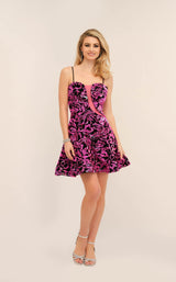 1 of 2 Dave and Johnny 11188 Fuchsia/Pink