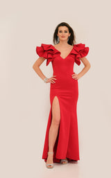 1 of 4 Dave and Johnny 11314 Red