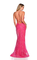 5 of 6 Dave and Johnny 11492 Fuchsia Pink