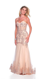 1 of 2 Dave and Johnny 11803 Blush
