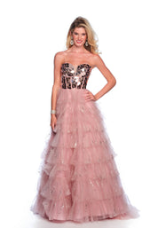 1 of 2 Dave and Johnny 12037 Rose Pink