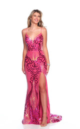 1 of 2 Dave and Johnny 12343 Fuchsia/Pink