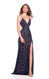 1 of 2 Dave and Johnny 12471 Navy/Nude