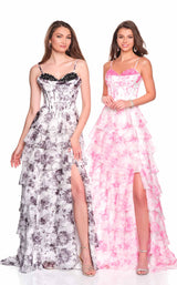 3 of 3 Dave and Johnny 12720 Black Print