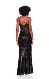 2 of 2 Dave and Johnny 12855 Black/Nude