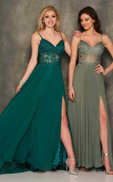 10 of 13 Dave and Johnny A10364 Dress