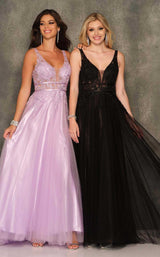 2 of 3 Dave and Johnny A9671 Dress