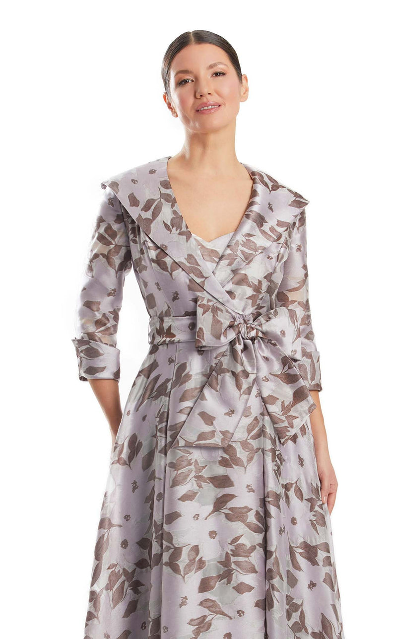 Alexander by Daymor 1963S24 Dress Mauve-Multi / 10