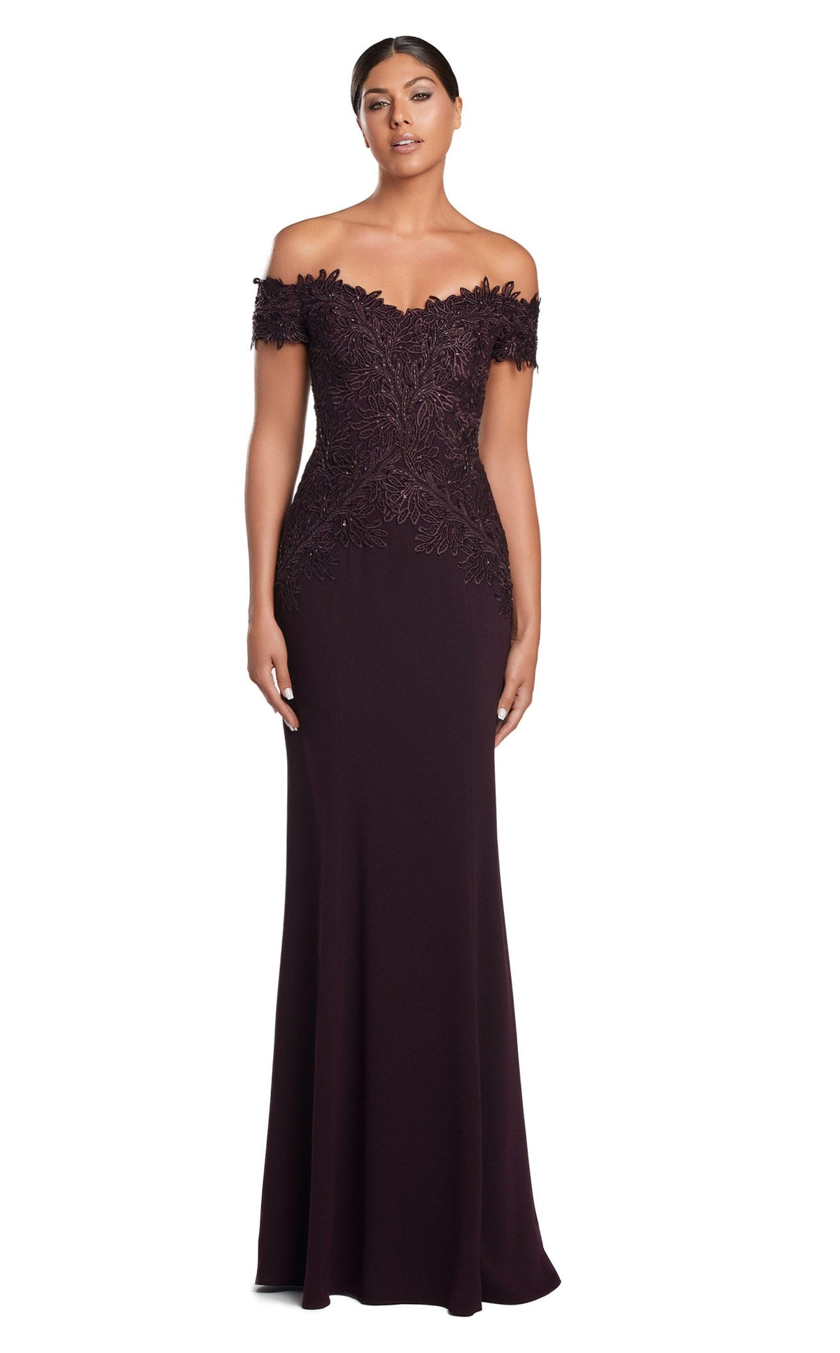 Alexander by Daymor 2057F24 Prom Dress - Aubergine | NewYorkDress
