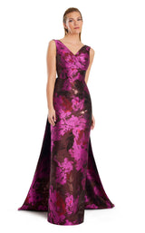 3 of 6 Alexander by Daymor 3043DS25 Wine/Fuchsia Multi