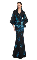 1 of 6 Alexander by Daymor 3088S25 Black/Blue Multi