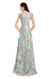 5 of 5 Alexander by Daymor 3095S25 Light Blue/Gold